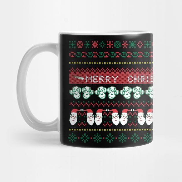 Bald Monkeys Ugly Sweater by TBM Christopher